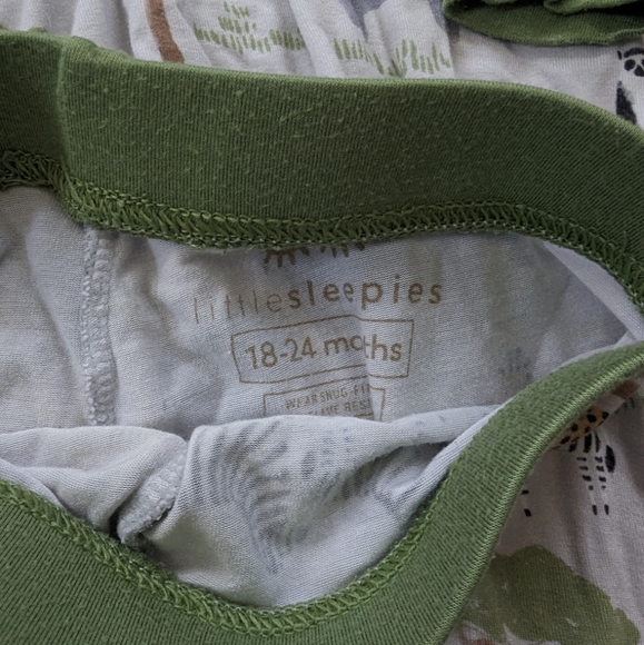 Little Sleepies safari 2 piece - Picture 2 of 2